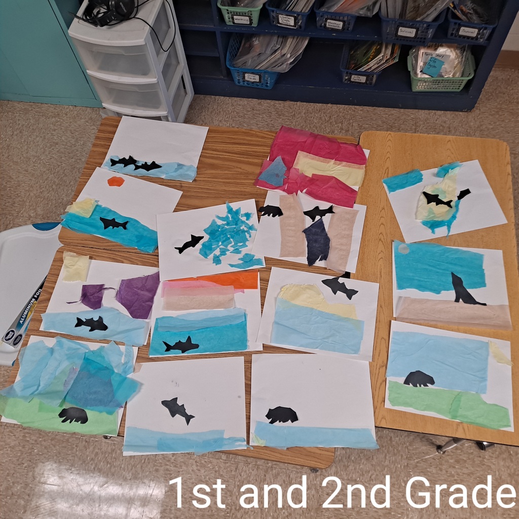 Art Work 1st and 2nd Grade